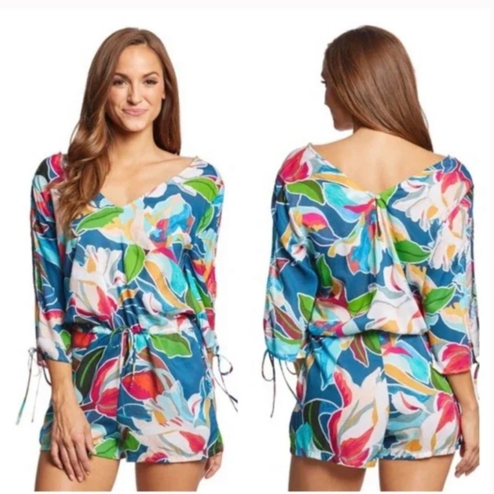 NWT La Blanca Romper Coverup